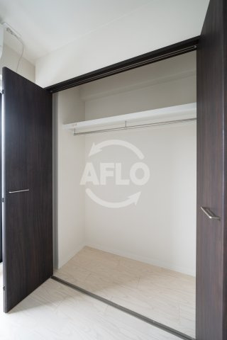 Nu阿倍野阪南町の収納|Nu阿倍野阪南町　クローゼット
