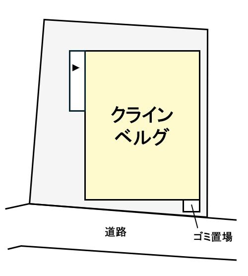 クライン　ベルグの区画図