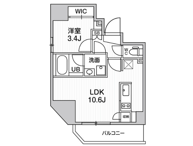 Ｓ－ＲＥＳＩＤＥＮＣＥ入谷ａｌｅｓｉａの間取り