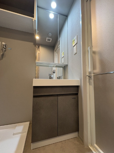 Ｓ－ＲＥＳＩＤＥＮＣＥ入谷ａｌｅｓｉａの独立洗面台