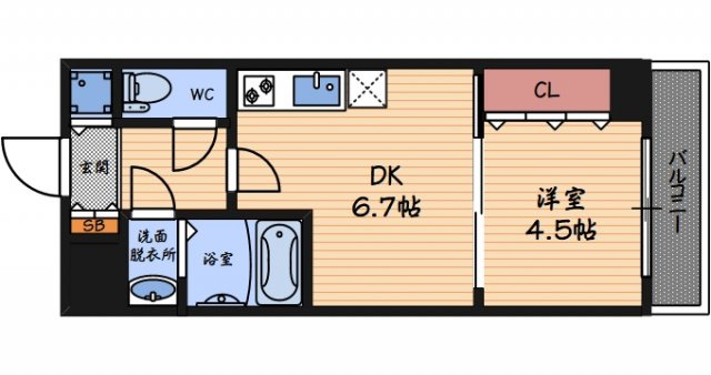 【間取り】 | ONE ROOF FLAT FUKUSHIMA