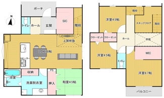 【間取り】 | ☆八本松飯田8丁目　新規分譲☆