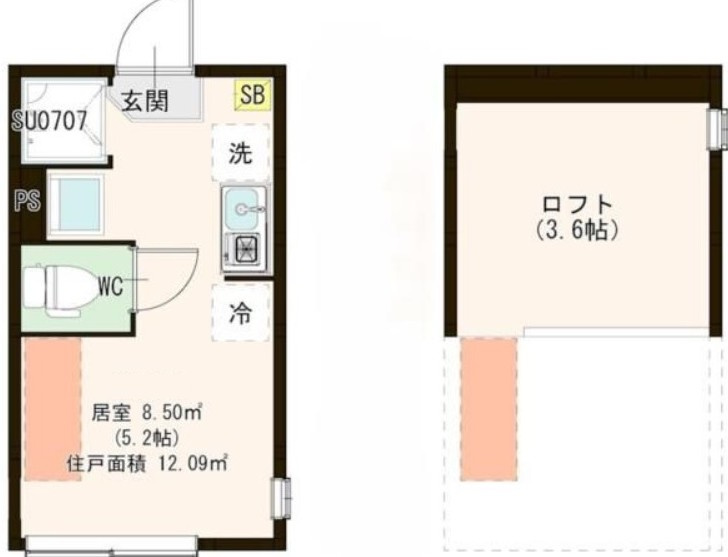 メゾン　フルール　小岩駅前の間取り