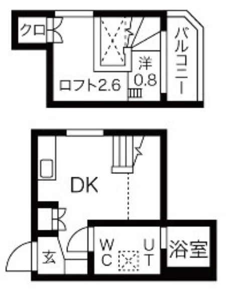 ARABESQUEの間取り
