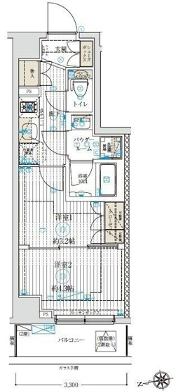 【間取り】 | ブライズ中野哲学堂