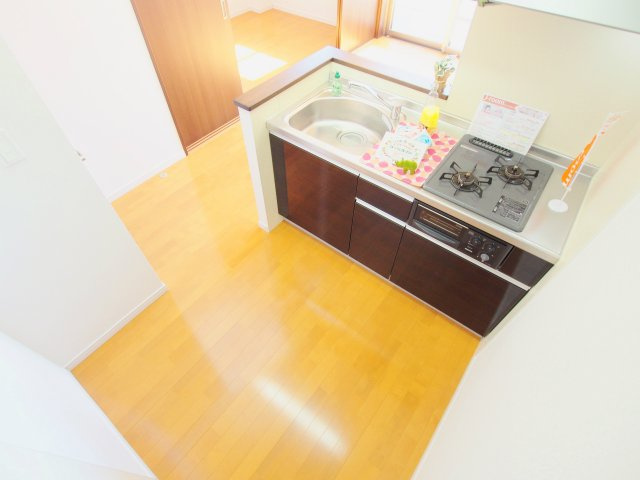 カスタニエ緑井Ⅱのキッチン
