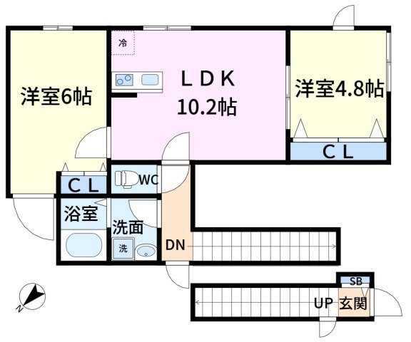 ユアーズホームの間取り