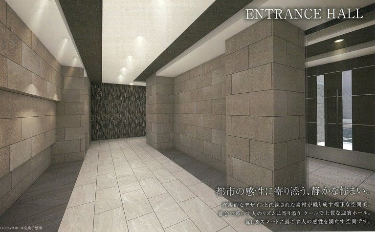 プレリス四日市ティエルナのロビー