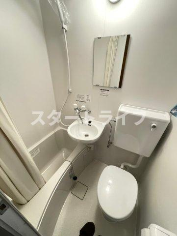 大阪市東淀川区東中島４丁目の賃貸マンションの浴室