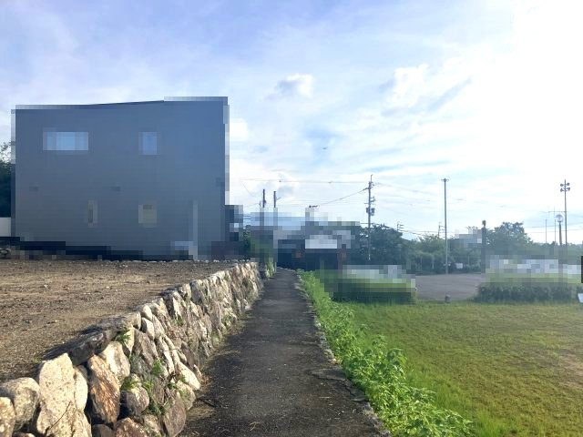 大津市木戸87坪売地のその他|境界