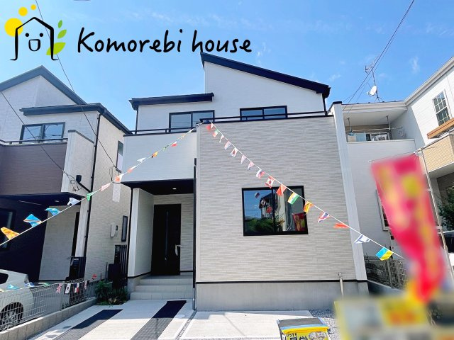 さいたま市北区奈良町　10期　新築一戸建て　グラファーレ　02の外観|落ち着いた雰囲気の外観です