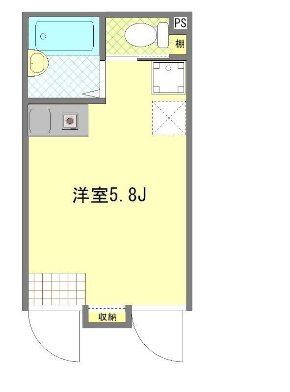 アペックス・東四ツ木の間取り|間取りです。