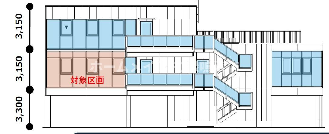 ADC　HISAYA　BUILDINGの区画図
