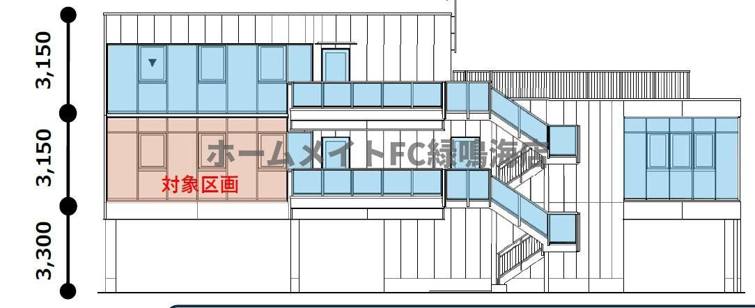 ADC　HISAYA　BUILDINGの区画図