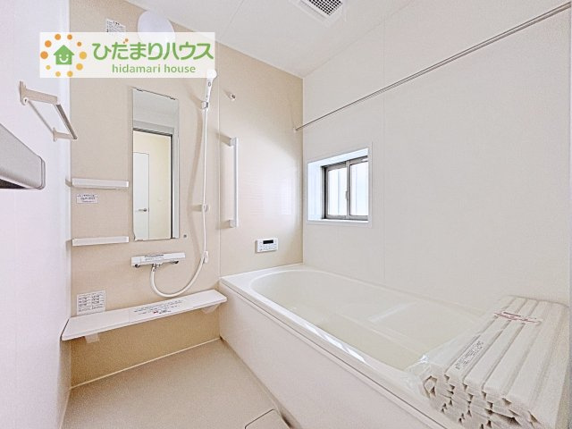 【浴室】 | 土浦市下高津3丁目347番　新築戸建　A号棟 | 大人が足を伸ばしても十分な広さ！一人でゆっくりくつろぐ時間も大切です！