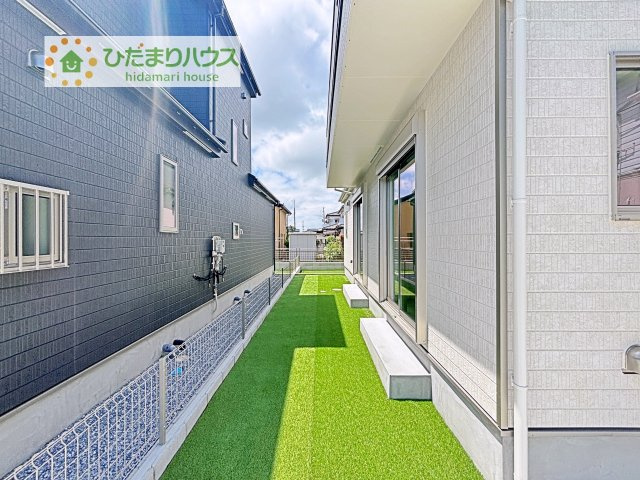 【庭】 | 土浦市下高津3丁目347番　新築戸建　A号棟 | お庭付物件になります！お庭遊びや、プールなどお子様も大喜び(^^)