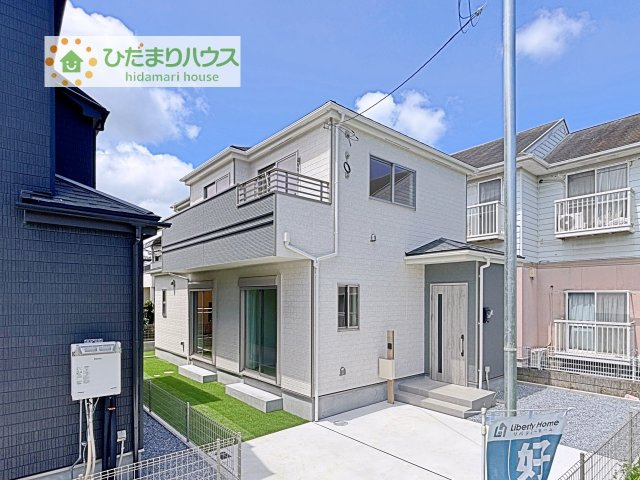【外観】 | 土浦市下高津3丁目347番　新築戸建　A号棟 | デザイナーズのようなお洒落な外観です(^^♪