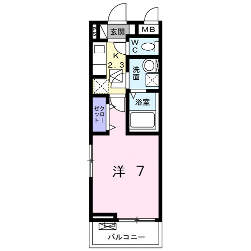 【間取り】 | カーサ・ディーⅠ