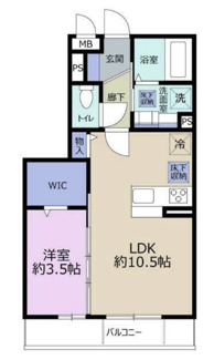 【間取り】 | ドルフ安藤橋Ⅴ