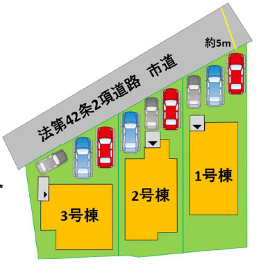 よかタウン／東区戸島本町1期／3号棟の区画図