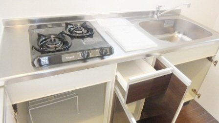 リブリ・Ｍ＆Ｍのキッチン|使い勝手の良いキッチンです