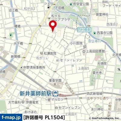 【地図】 | グリーンパレス松が丘