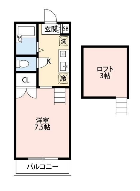 シャトルⅡの間取り