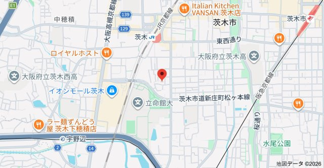 パストラル美喜の地図