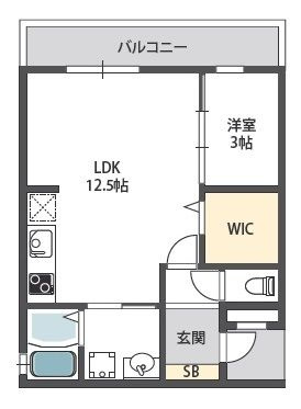 【間取り】 | アドマス鶴原E棟