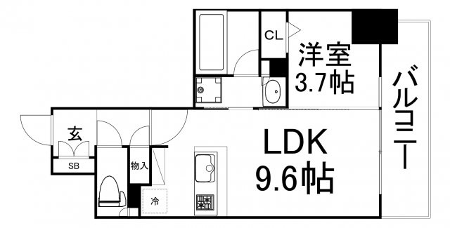 【間取り】 | アーバネックス大阪城北