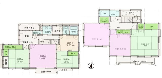 所沢市松が丘二丁目中古の画像