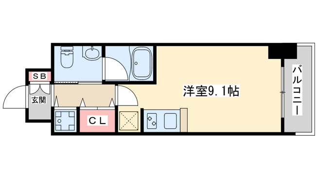 【間取り】 | ISM谷町6丁目