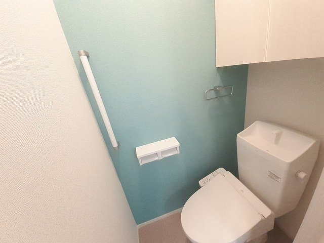 【トイレ】 | ベルフラワ－博多 | 落ち着いたトイレです