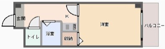 【間取り】 | プチフラット千里山 | 間取り★