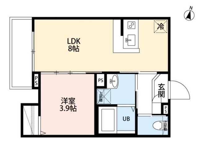 【間取り】 | リュクスシティー都賀