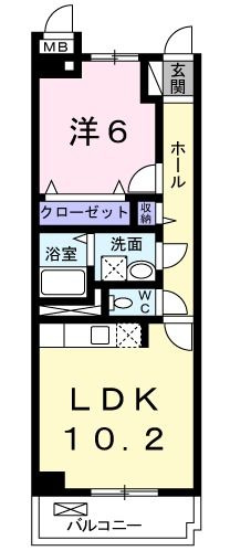 【間取り】 | エスポワールつきみ野