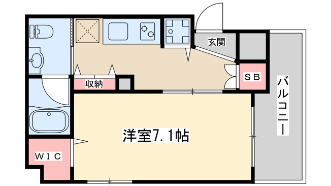 【間取り】 | ISM谷町6丁目