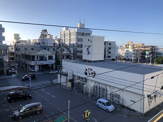 糸満市西崎６丁目のアパートの展望