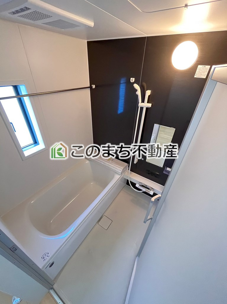 CRADLEGARDEN真岡市荒町第14の浴室|同社施工物件の写真です。※建具やフローリング、その他仕様が異なる場合がございます。