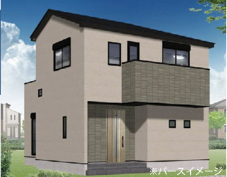 【外観パース】 | 座間市座間1丁目　新築戸建て　全4棟　【仲介手数料無料】