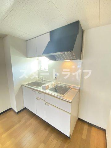 大阪市東淀川区東中島１丁目の賃貸マンションのキッチン