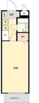 スカイコート成増の間取り|間取りです。