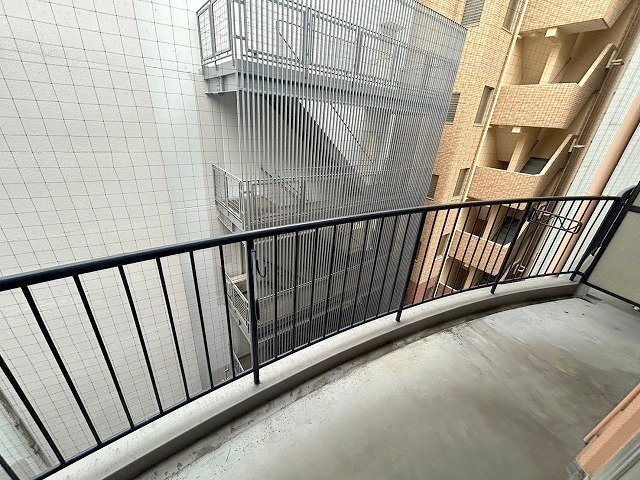 ドイマンションのバルコニー