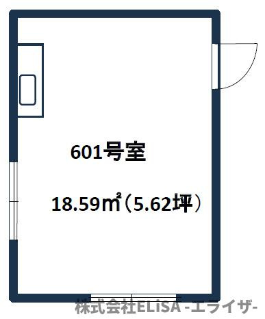 渋谷新生ビル　601の間取り