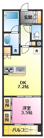 ビイルーム武蔵小杉の間取り|新丸子駅徒歩2分♪人気の武蔵小杉駅も徒歩4分♪