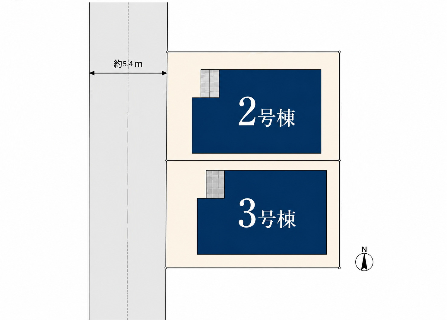 杉並区上井草2丁目 西武新宿線 上井草駅 新築戸建の区画図