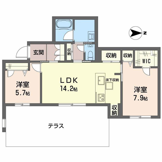 【間取り】 | シャーメゾングランレーヴ
