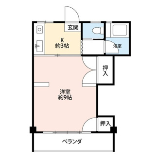 【間取り】 | メゾン横山 | 間取りです。