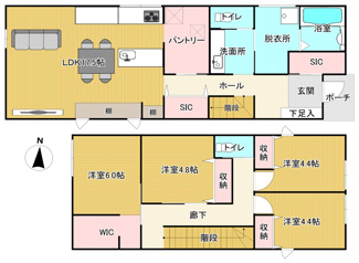 【間取り】 | ☆地御前4丁目　新規分譲☆