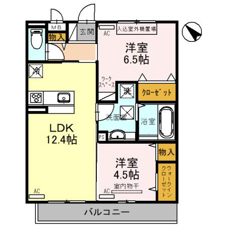 【間取り】 | メゾン・メルベーユ